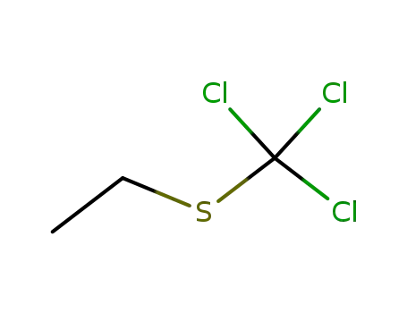 Molecular Structure of 4131-12-8 (Ethane, [(trichloromethyl)thio]-)
