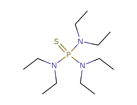 Molecular Structure of 4154-77-2 (Phosphorothioic triamide, hexaethyl-)