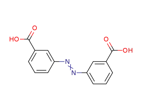 Molecular Structure of 621-18-1 (3,3'-AZODIBENZOIC ACID)