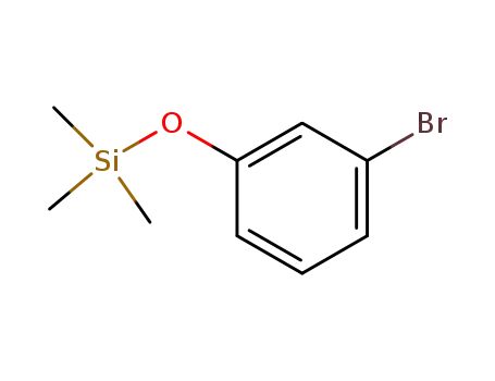 Molecular Structure of 36971-28-5 ((3-BROMOPHENOXY)TRIMETHYLSILANE)