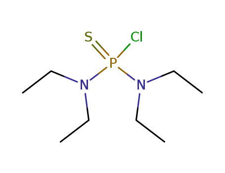 N,N,N',N'-Tetraethylphosphorodiamidothioic chloride
