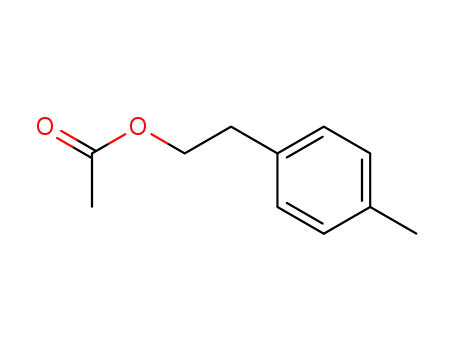 Molecular Structure of 22532-47-4 (p-methylphenethyl acetate)