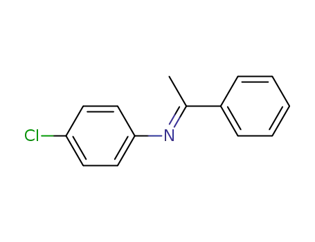 Molecular Structure of 25287-19-8 (N-(4-CHLOROPHENYL)-N-(1-PHENYLETHYLIDENE)AMINE)