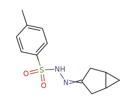 Molecular Structure of 1220-23-1 (Benzenesulfonic acid, 4-methyl-, bicyclo[3.1.0]hex-3-ylidenehydrazide)