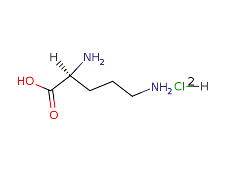 Molecular Structure of 6211-16-1 (L-ORNITHINE DIHYDROCHLORIDE)