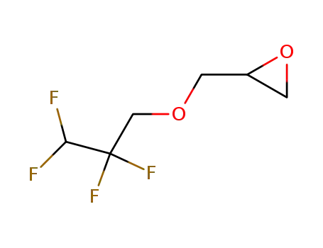 Molecular Structure of 19932-26-4 (3-(2,2,3,3-TETRAFLUOROPROPOXY)-1,2-EPOXYPROPANE)