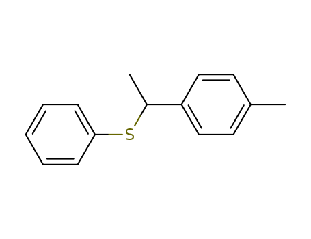 Molecular Structure of 107271-02-3 (Benzene, 1-methyl-4-[1-(phenylthio)ethyl]-)