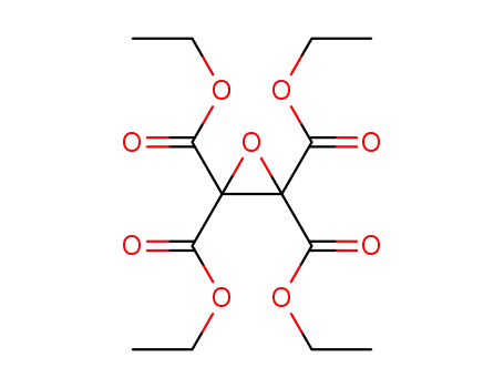 Molecular Structure of 3298-44-0 (Oxiranetetracarboxylic acid, tetraethyl ester)