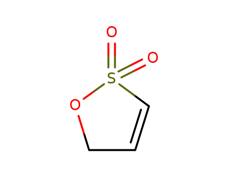 Molecular Structure of 21806-61-1 (Prop-1-ene-1,3-sultone)