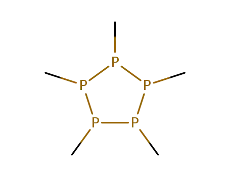 Molecular Structure of 1073-98-9 (pentamethylpentaphospholane)