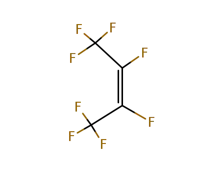 Molecular Structure of 1516-65-0 (2-Butene,1,1,1,2,3,4,4,4-octafluoro-, (2Z)-)