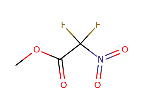Molecular Structure of 428-13-7 (Difluoronitroacetic acid methyl ester)