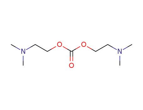 Molecular Structure of 3030-45-3 (bis[2-(dimethylamino)ethyl] carbonate)