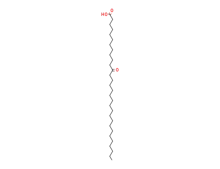 Molecular Structure of 78426-93-4 (Triacontanoic acid, 12-oxo-)
