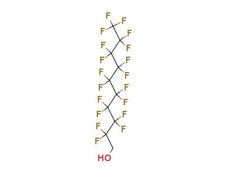 Molecular Structure of 307-37-9 (1H,1H-PERFLUORO-1-DECANOL)