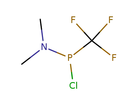 N,N-dimethyl-P-(trifluoromethyl)phosphonamidous chloride