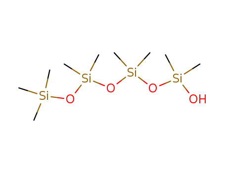 Molecular Structure of 13176-69-7 (1,1,3,3,5,5,7,7,7-nonamethyltetrasiloxanol)