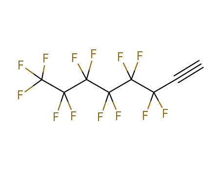 Molecular Structure of 55756-24-6 (1H-PERFLUOROOCT-1-YNE)