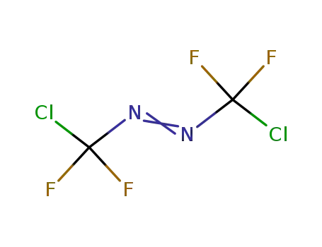 Molecular Structure of 660-79-7 (Diazene, bis(chlorodifluoromethyl)-)