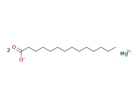 Molecular Structure of 4086-70-8 (Magnesium myristate)