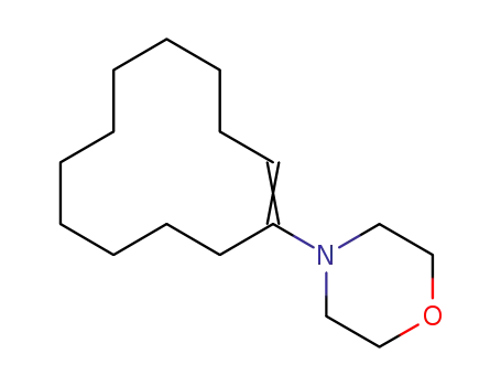 Molecular Structure of 3725-39-1 (1-Morpholinocyclododecene)