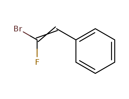 Molecular Structure of 118559-15-2 (Benzene, (2-bromo-2-fluoroethenyl)-)