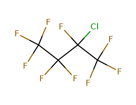 Molecular Structure of 335-47-7 (Butane, 2-chloro-1,1,1,2,3,3,4,4,4-nonafluoro-)