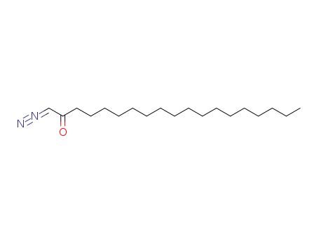 Molecular Structure of 79196-27-3 (2-Nonadecanone, 1-diazo-)
