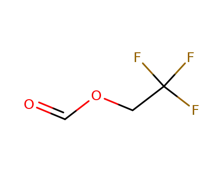 Molecular Structure of 32042-38-9 (2,2,2-TRIFLUOROETHYL FORMATE)