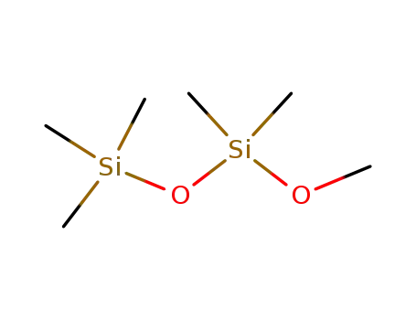 Molecular Structure of 18156-38-2 (Disiloxane, methoxypentamethyl-)