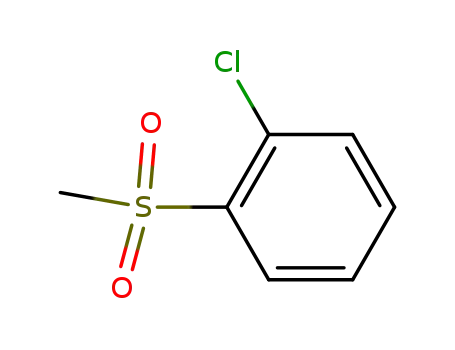Molecular Structure of 17482-05-2 (2-CHLOROPHENYL METHYL SULFONE)