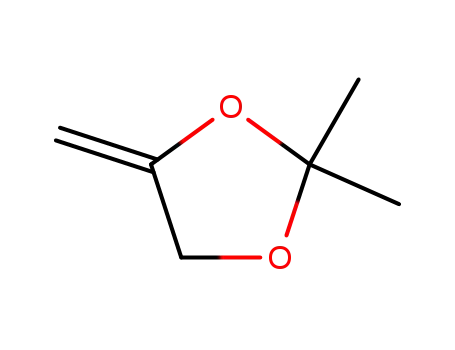 Molecular Structure of 19358-05-5 (1,3-Dioxolane, 2,2-dimethyl-4-methylene-)