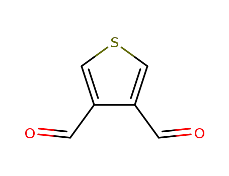 Molecular Structure of 1073-31-0 (THIOPHENE-3,4-DICARBALDEHYDE)