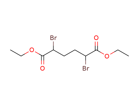 869-10-3,Diethyl 2,5-dibromohexanedioate,Hexanedioicacid, 2,5-dibromo-, diethyl ester (6CI,7CI,8CI,9CI);2,5-Dibromohexanedioicacid diethyl ester;Diethyl 2,5-dibromoadipate;Diethyl a,a'-dibromoadipate;NSC 49144;