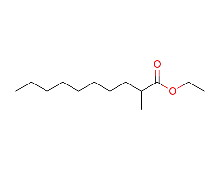 Molecular Structure of 126784-41-6 (Decanoic acid, 2-methyl-, ethyl ester)