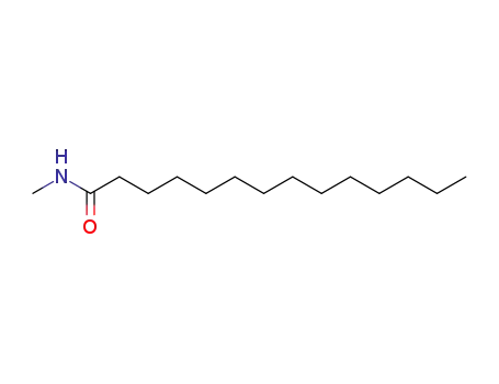 Molecular Structure of 7438-09-7 (N-methyltetradecanamide)