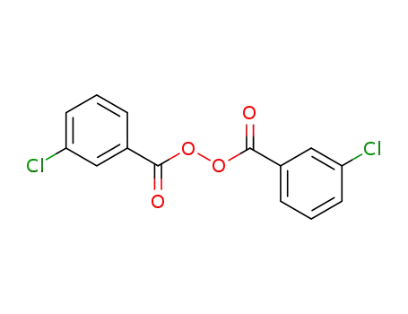 Molecular Structure of 845-30-7 (3,3'-dichlorodibenzoyl peroxide)