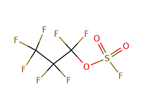 Molecular Structure of 662-98-6 (Fluorosulfuric acid, heptafluoropropyl ester)