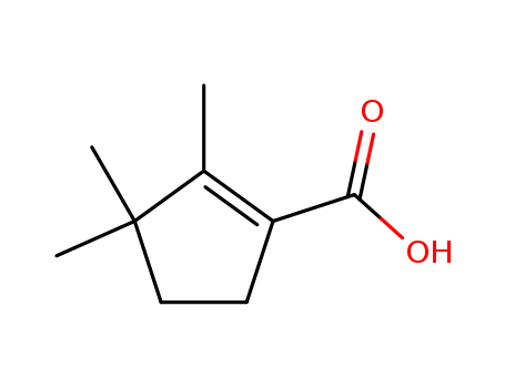 1-Cyclopentene-1-carboxylicacid, 2,3,3-trimethyl- cas  5587-63-3