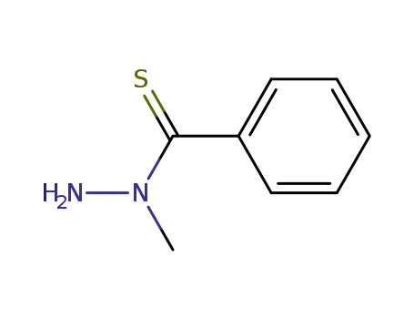 Molecular Structure of 21048-05-5 (Thiobenzoic acid 1-methylhydrazide)
