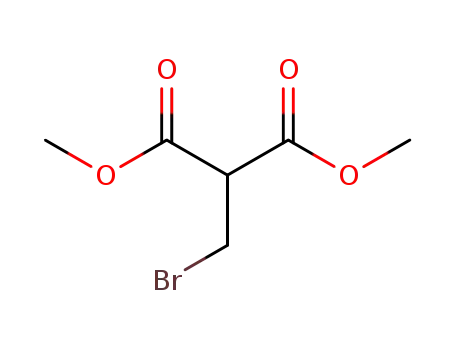 Molecular Structure of 59864-35-6 (Propanedioic acid, (bromomethyl)-, dimethyl ester)