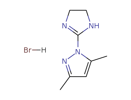 1-(4,5-Dihydro-1H-imidazol-2-yl)-3,5-dimethyl-1H-pyrazole hydrobromide, 97%