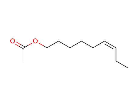 Molecular Structure of 76238-22-7 (ACETIC ACID CIS-6-NONEN-1-YL ESTER)