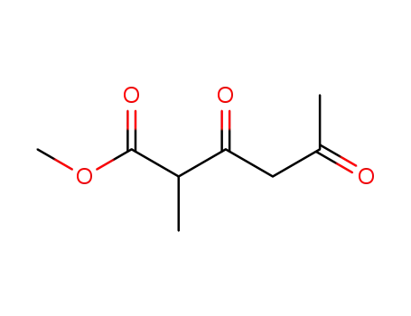 Molecular Structure of 94632-42-5 (Hexanoic acid, 2-methyl-3,5-dioxo-, methyl ester)