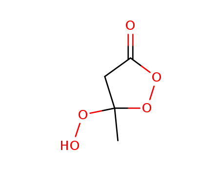 5-Hydroperoxy-5-methyl-1,2-dioxolan-3-one