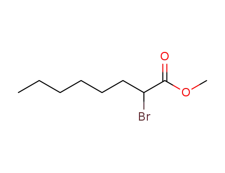 Molecular Structure of 5445-22-7 (METHYL 2-BROMOOCTANOATE)