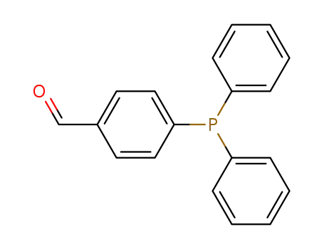 Molecular Structure of 5068-18-8 (Benzaldehyde, 4-(diphenylphosphino)-)
