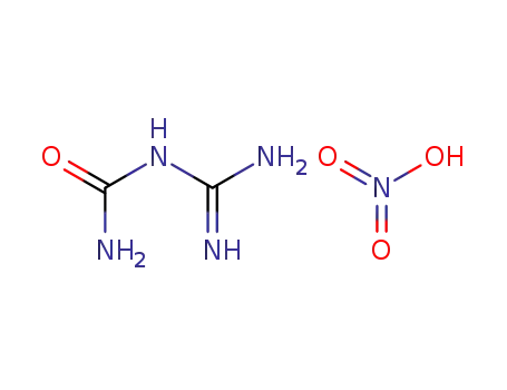 Molecular Structure of 7526-21-8 (Amidinouronium nitrate)