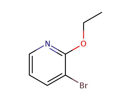 Molecular Structure of 57883-25-7 (3-BROMO-2-ETHOXYPYRIDINE)