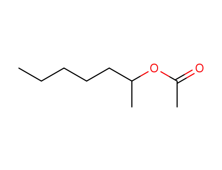 Molecular Structure of 5921-82-4 (1-methylhexyl acetate)